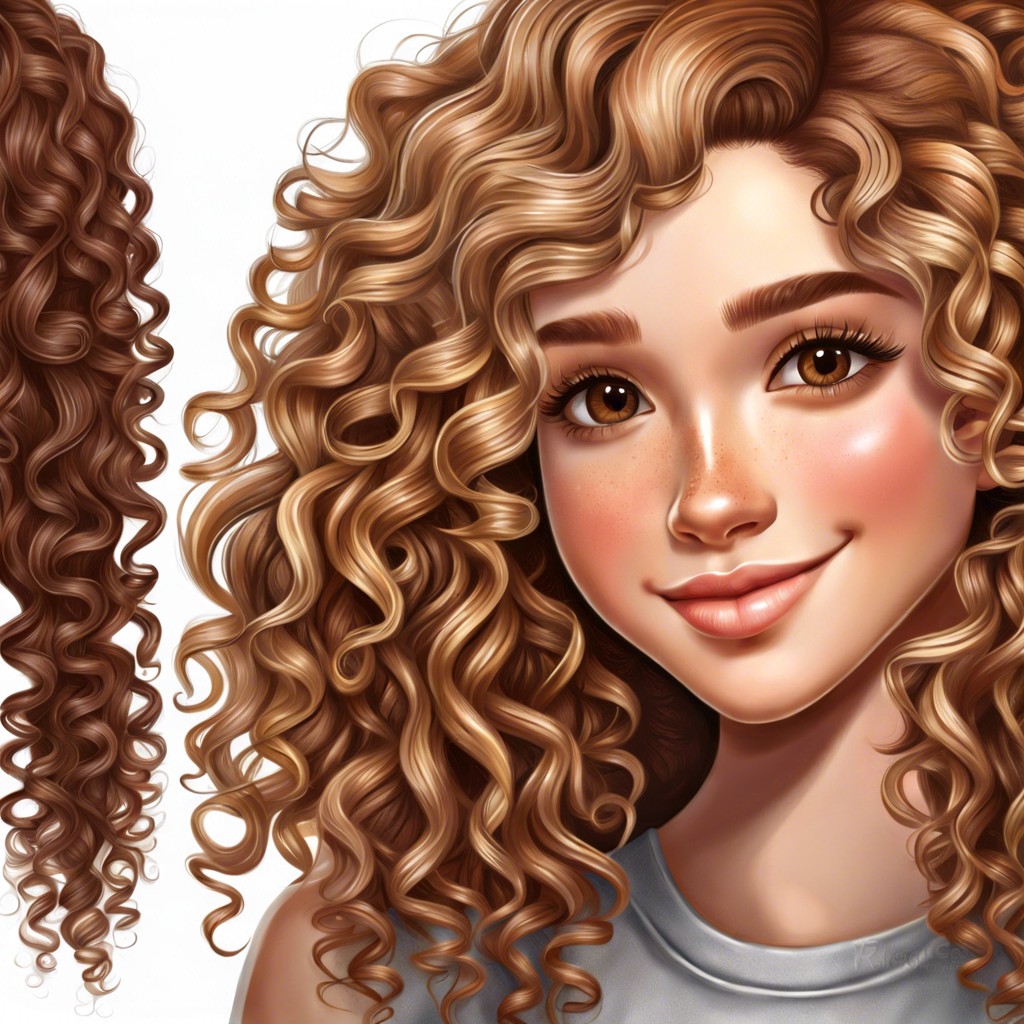 15 Creative Ideas For How To Draw Curly Hair Curl Of Style 