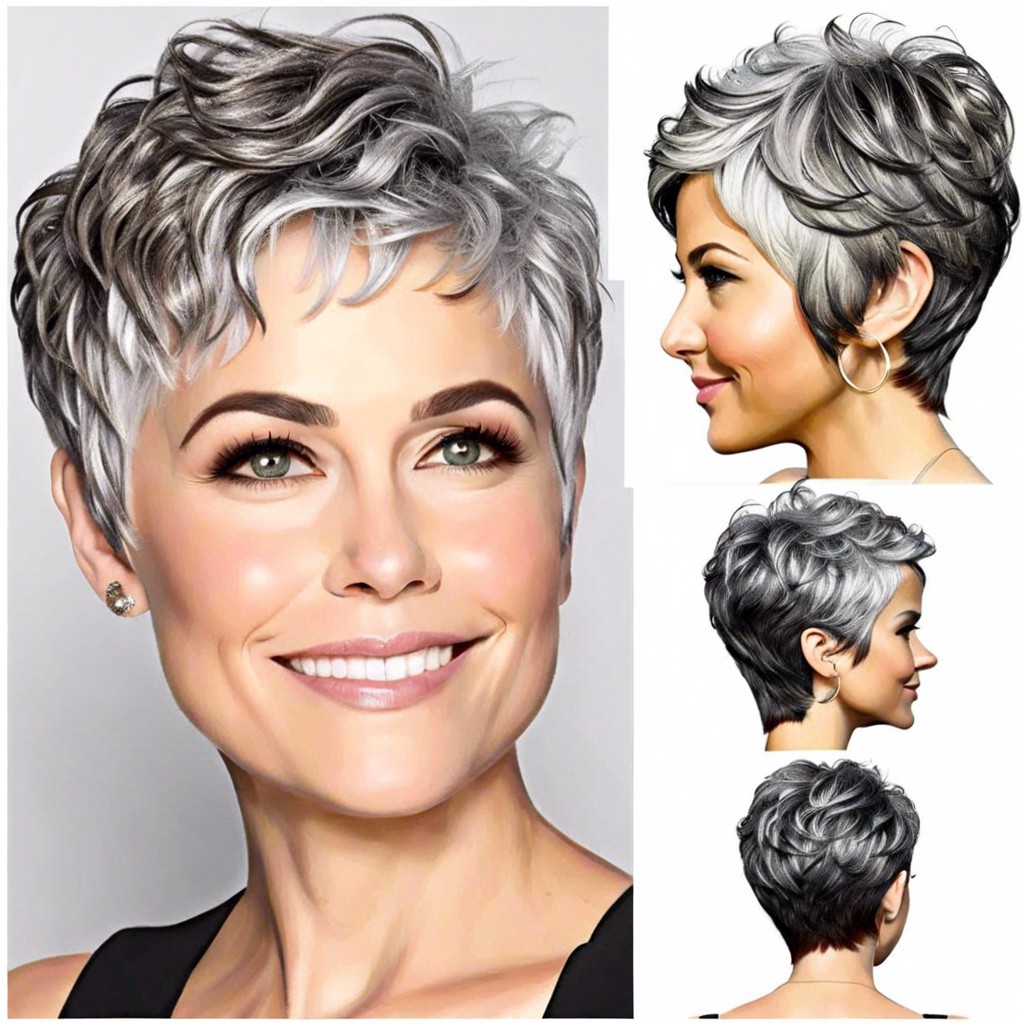 textured pixie cut